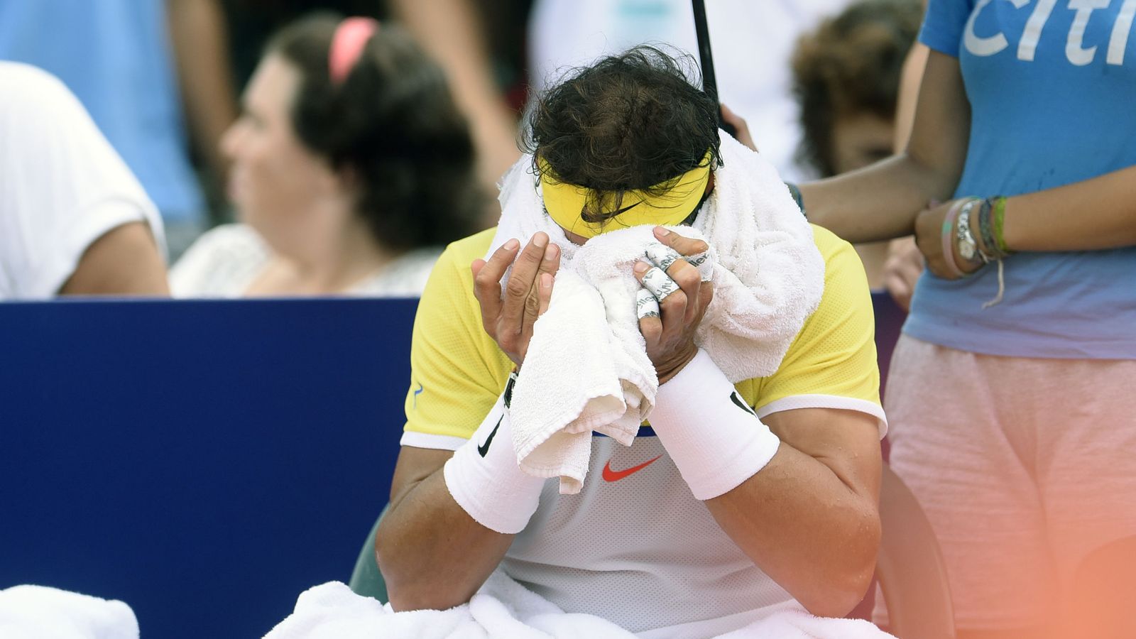 Foto: Rafa Nadal atraviesa un momento de bloqueo en su carrera (Efe).