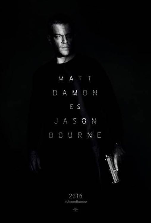 Cartel de 'Jason Bourne'