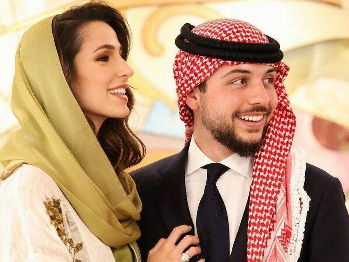Foto: Los príncipes Hussein y Rajwa de Jordania. (RHC)