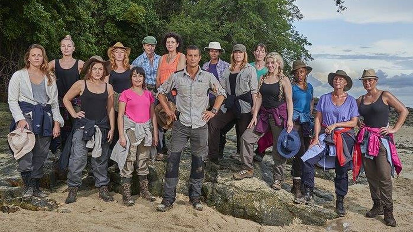 El grupo de mujeres participantes en la segunda edición de 'The Island With Bear Grylls'