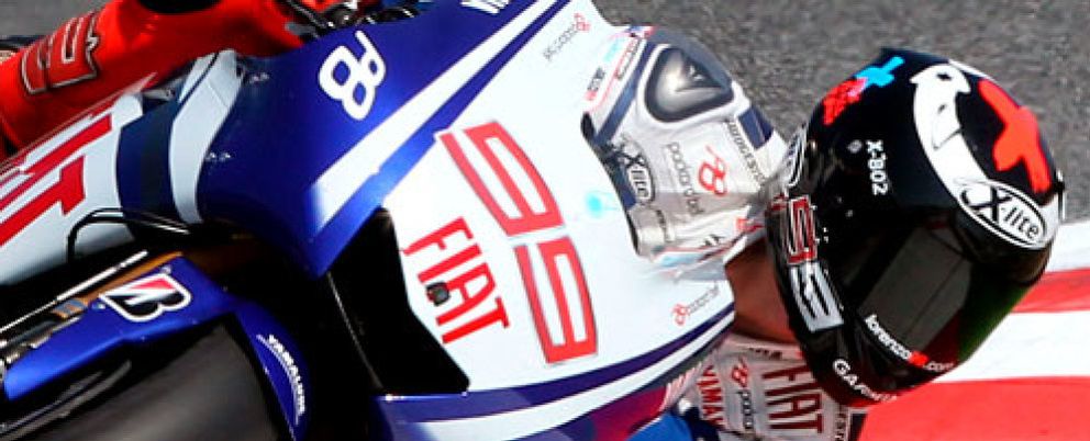 Foto: Lorenzo saldrá en primera posición tras batir el récord del circuito