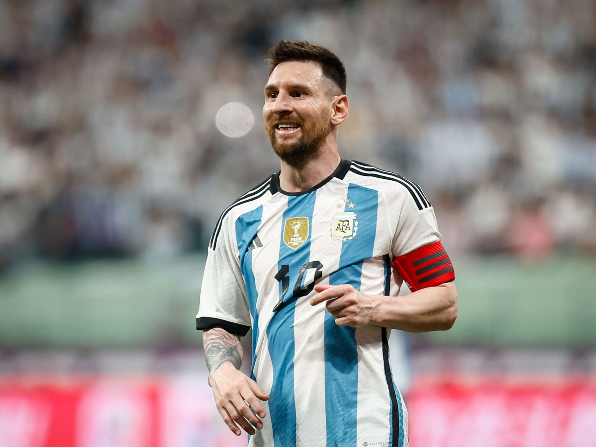 Foto: Lionel Messi, durante un amistoso con Argentina. (EFE/EPA/Mark Cristino)