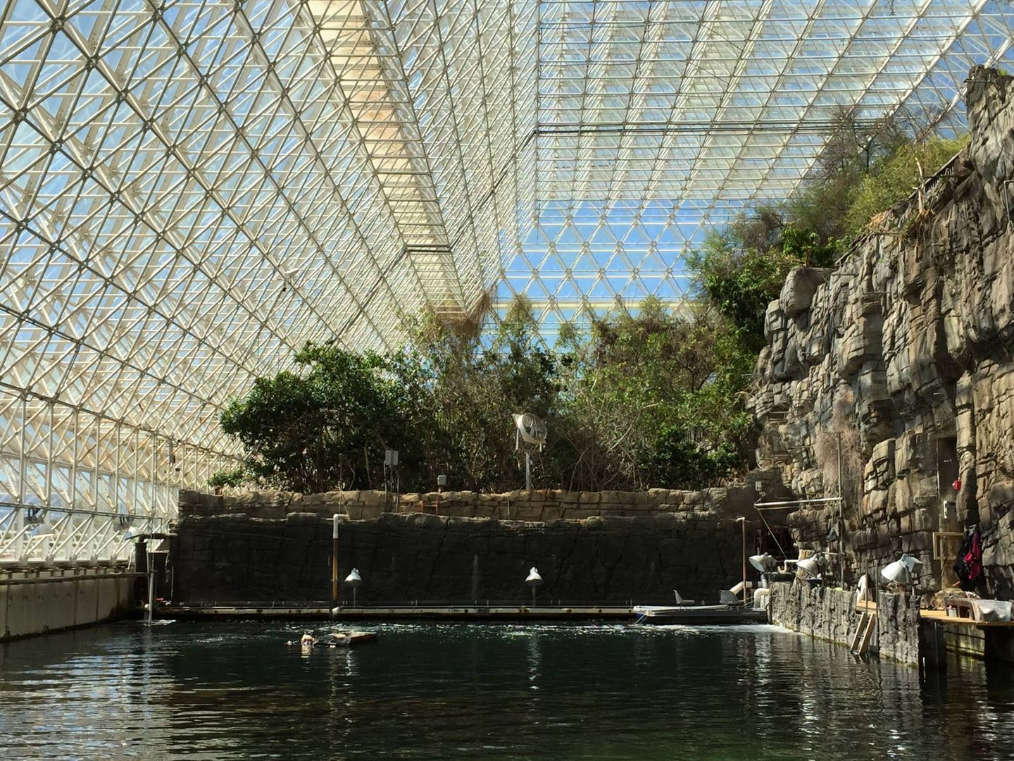 Interior de Biosfera 2