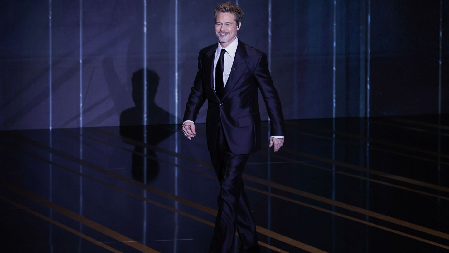 Brad Pitt, en los Premios César de este año. (EFE/EPA/Teresa Suárez)