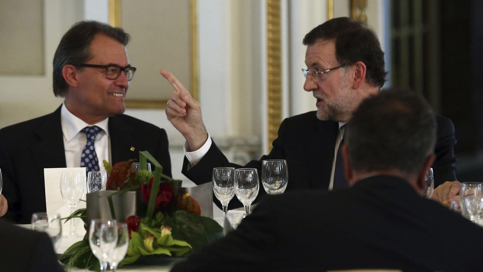 Foto: El expresidente de la Generalitat, Artur Mas, presidente en funciones del Gobierno, Mariano Rajoy. (Efe)