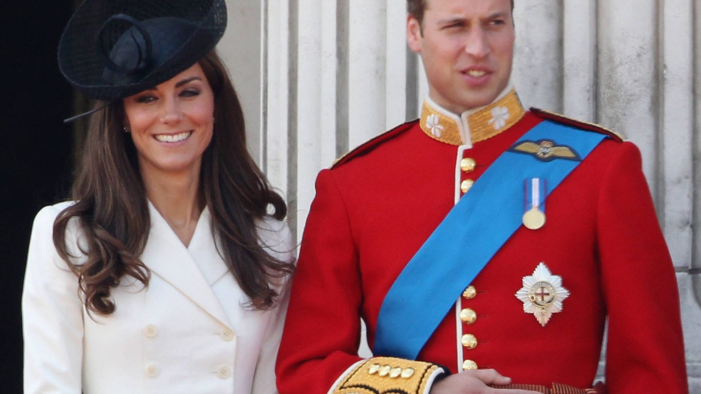 Kate junto al príncipe Guillermo, en una imagen de archivo. (Getty)