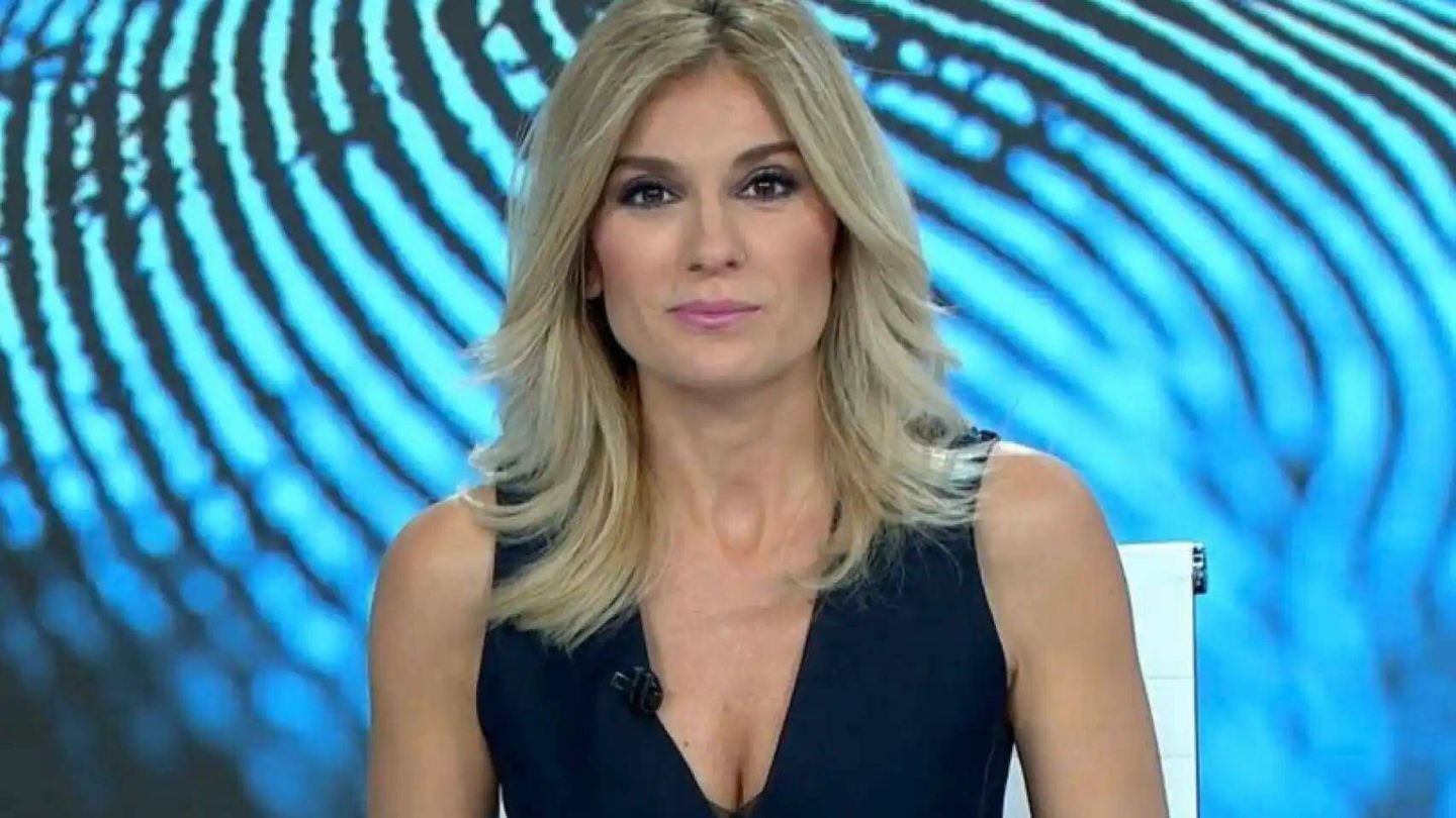 Sandra Golpe, en 'Antena 3 noticias'. (Atresmedia)