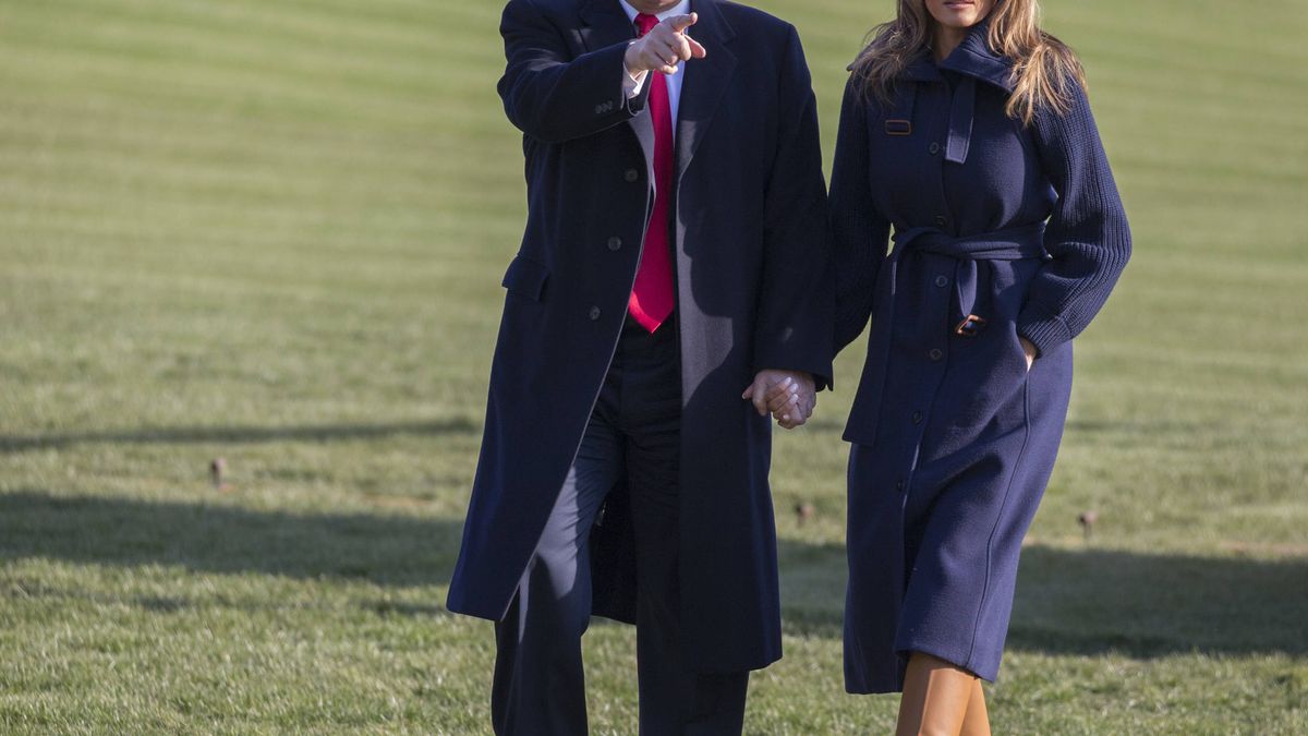 El look de Melania Trump que parece diseñado pensando en Meghan Markle
