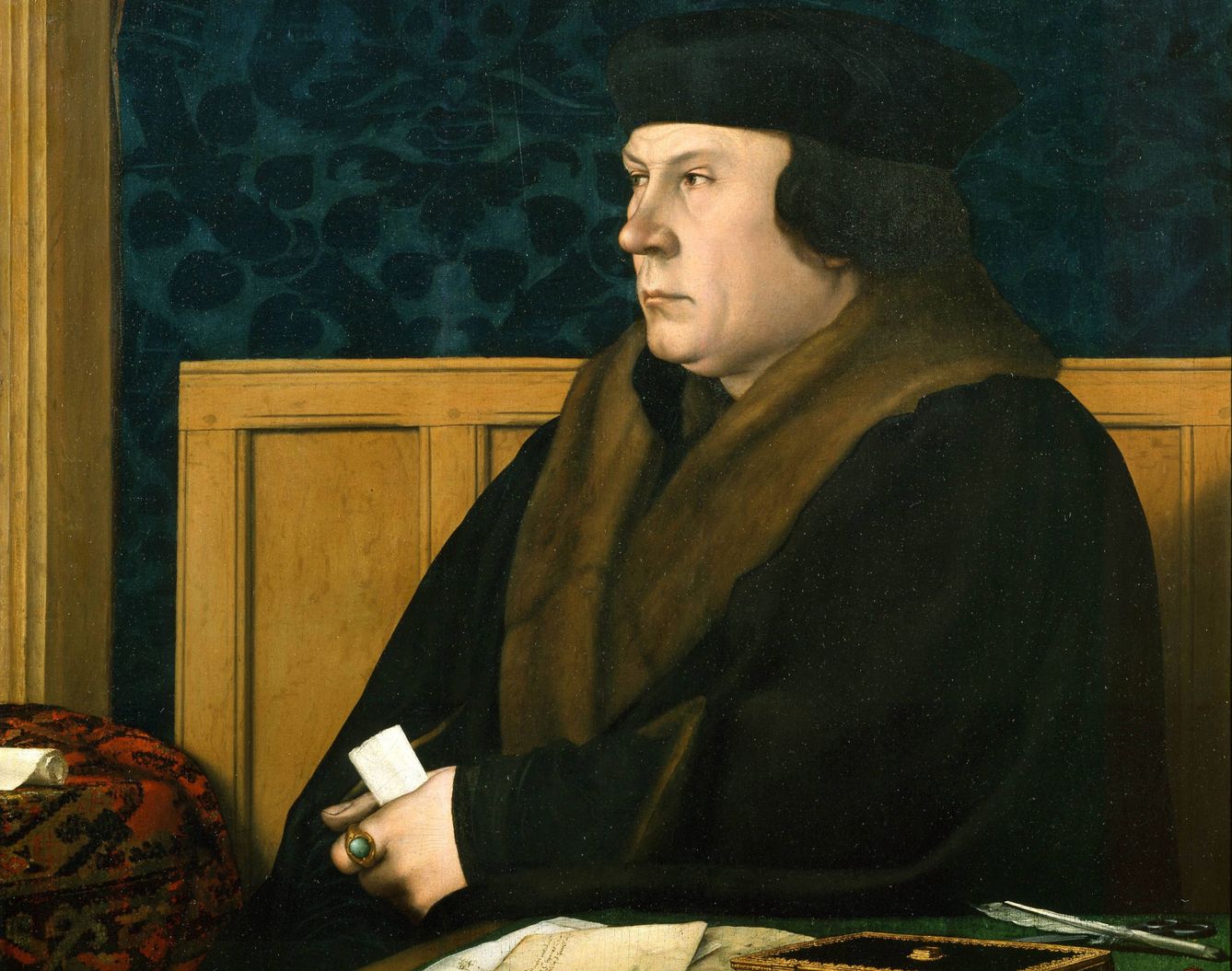 'Retrato de Thomas Cromwell', Hans Holbein, 1533. The Frick Collection.