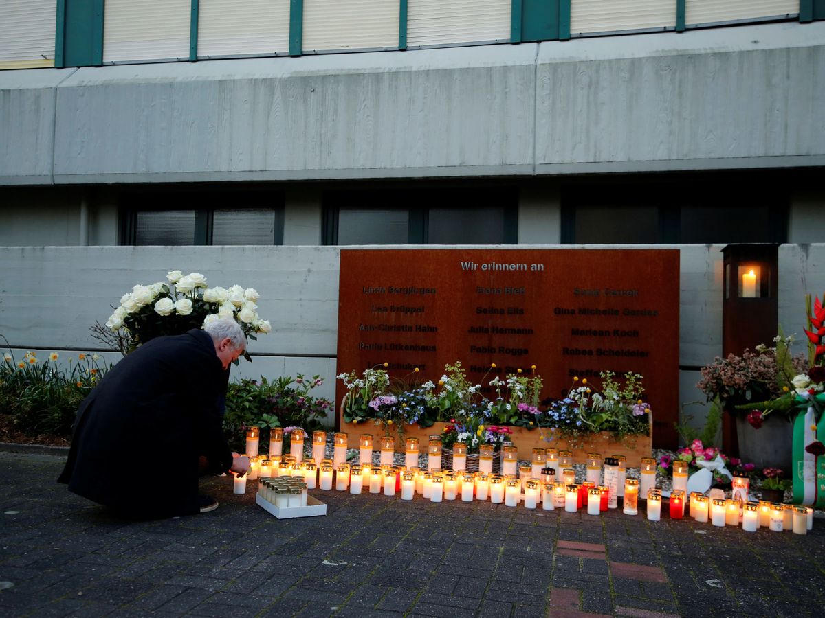Foto: Memorial de las víctimas del accidente del Germanwings. (Reuters)