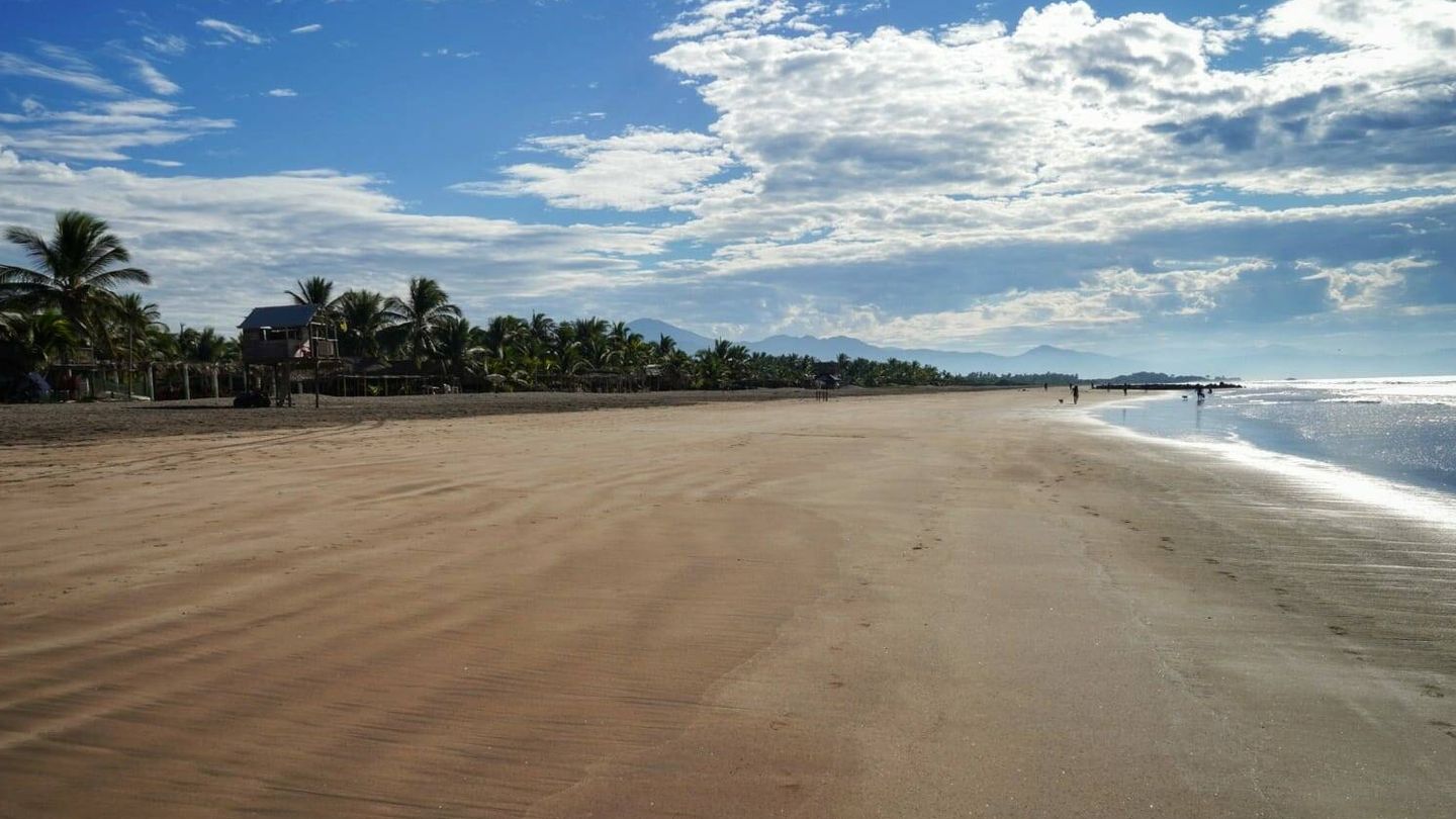 Playa del Borrego, en San Blas.