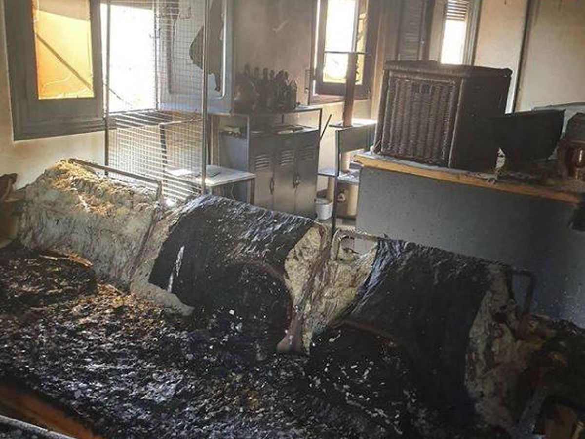 Foto: Incendio en la vivienda del 'youtuber' Fortfast