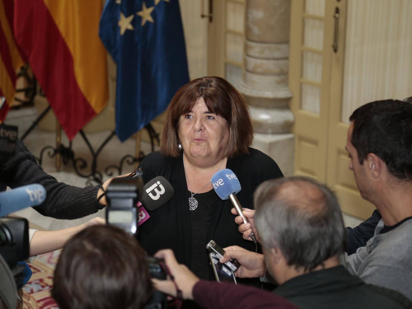 Xelo Huertas fue presidenta del Parlamento balear entre 2015 y 2017. (EFE)