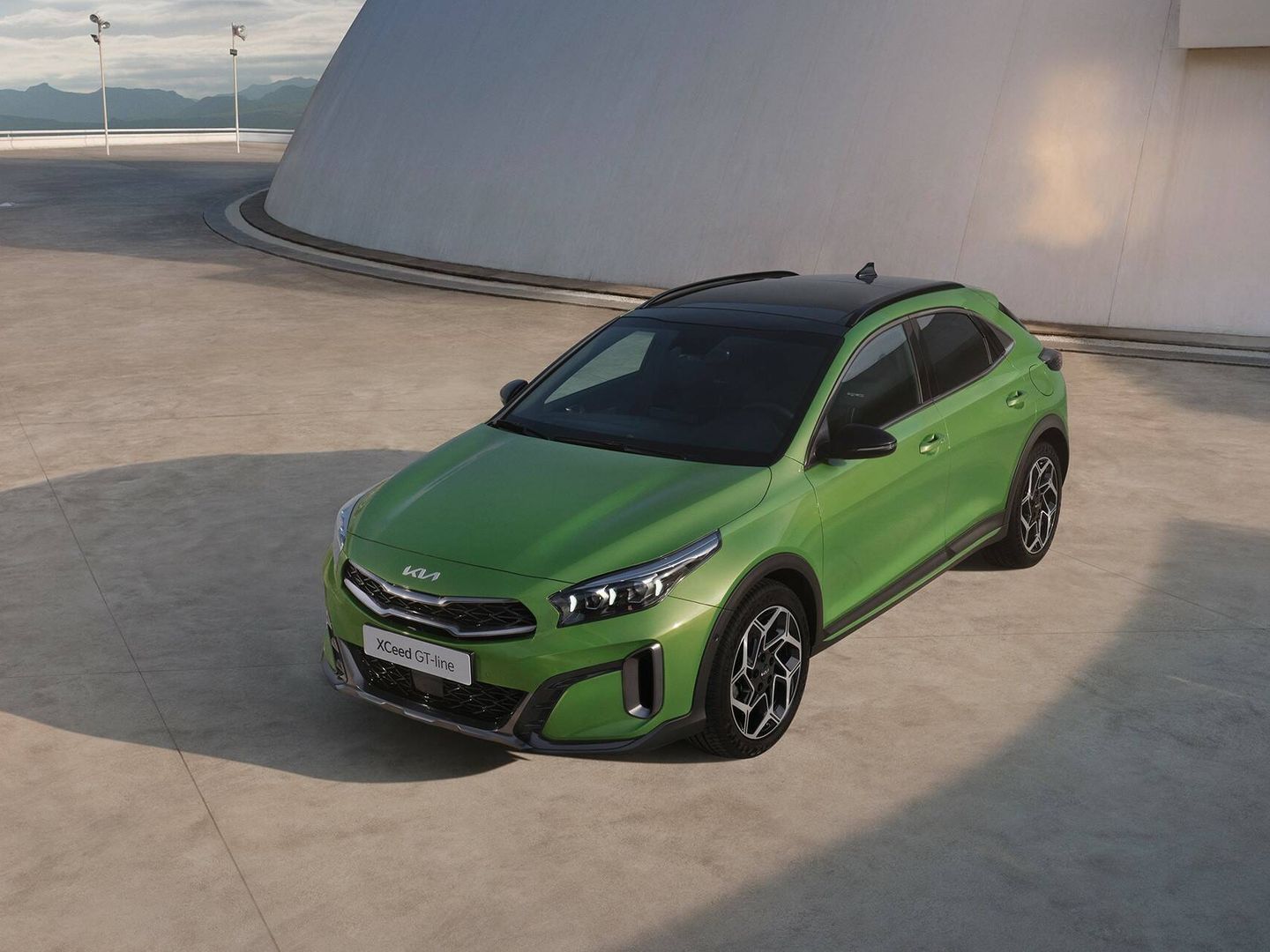 Tres nuevos colores de carrocería nuevos, incluido el verde Celadon Spirit Green de la foto.