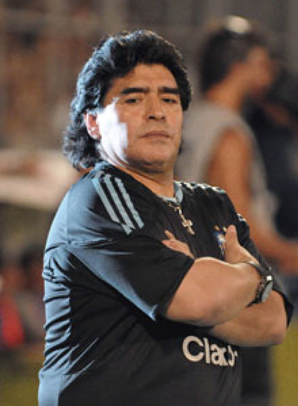 Foto: Los continuos despistes de Diego Armando Maradona