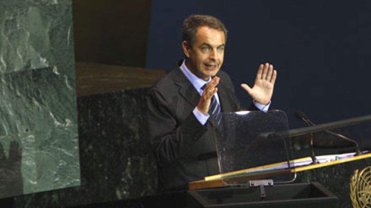 Zapatero pide a la ONU el reconocimiento internacional del Estado palestino
