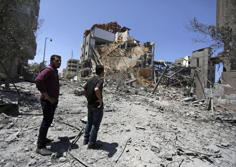 Foto: Imagen reciente de Gaza tras los bombardeos del Ejército israelí (EFE)