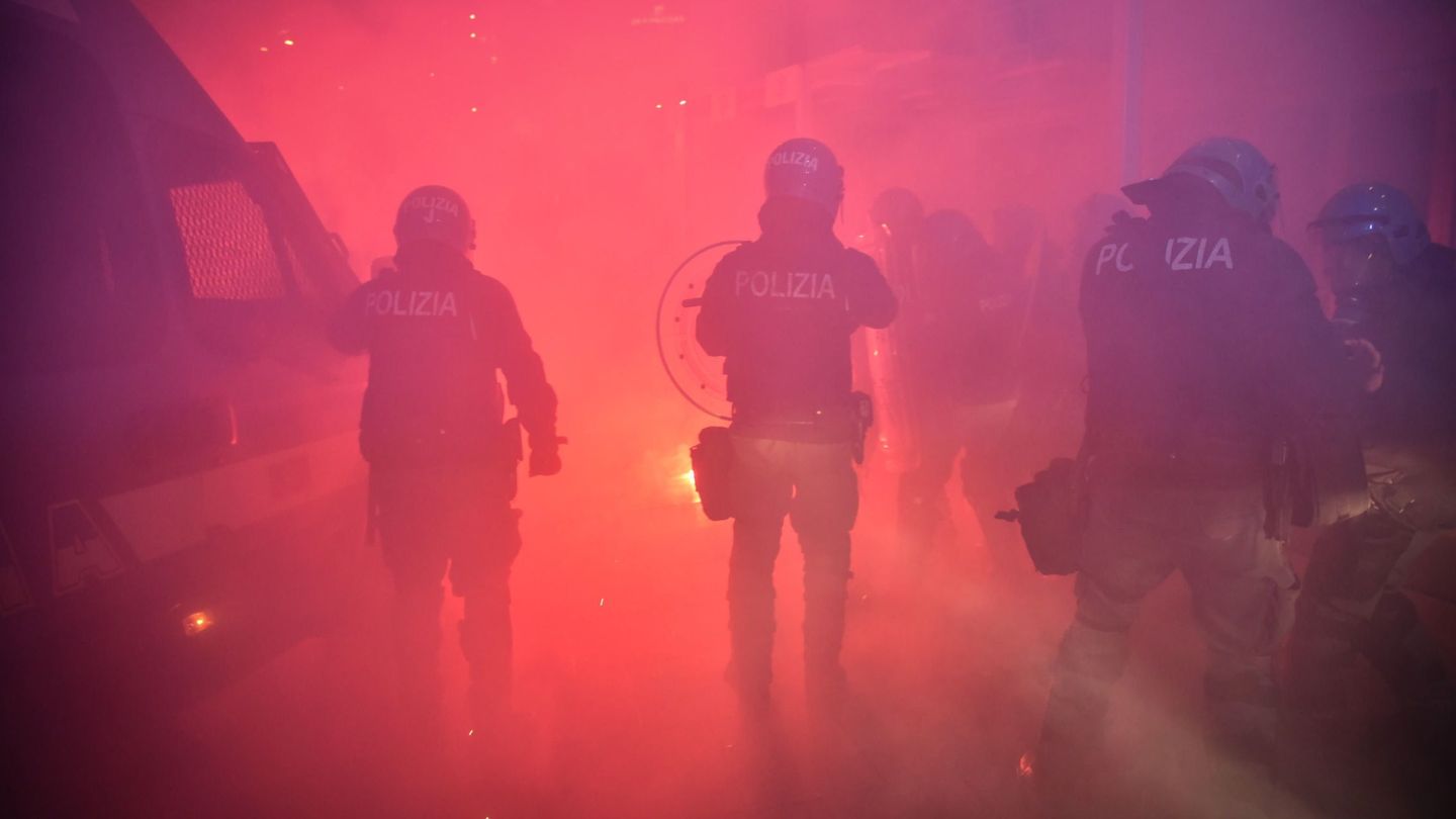 Disturbios en Milán. (EFE)