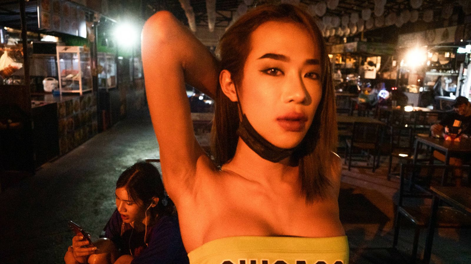 Una trabajadora sexual en Pattaya. (Joseph Gazzano)