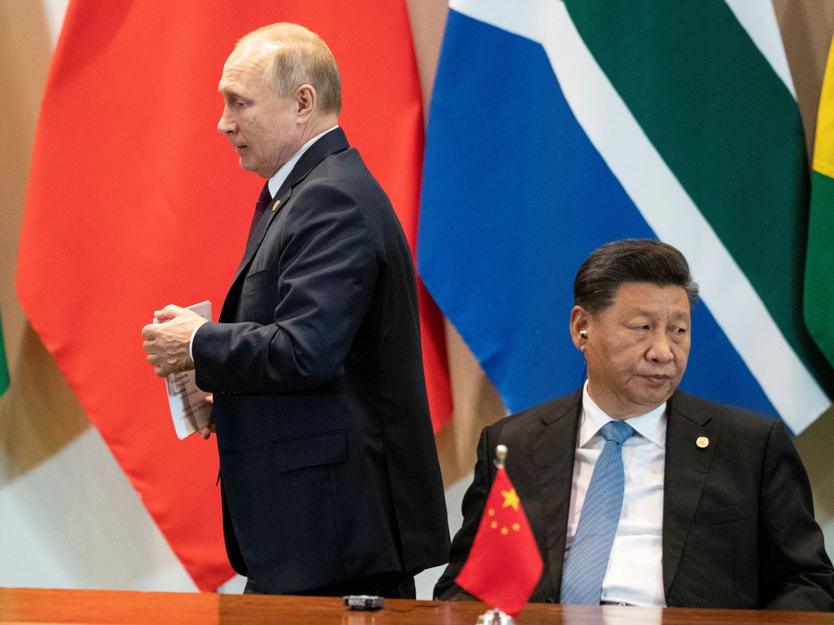 Foto: El presidente de China, Xi Jinping, y el de Rusia, Vladimir Putin, en una foto de archivo. (Reuters)