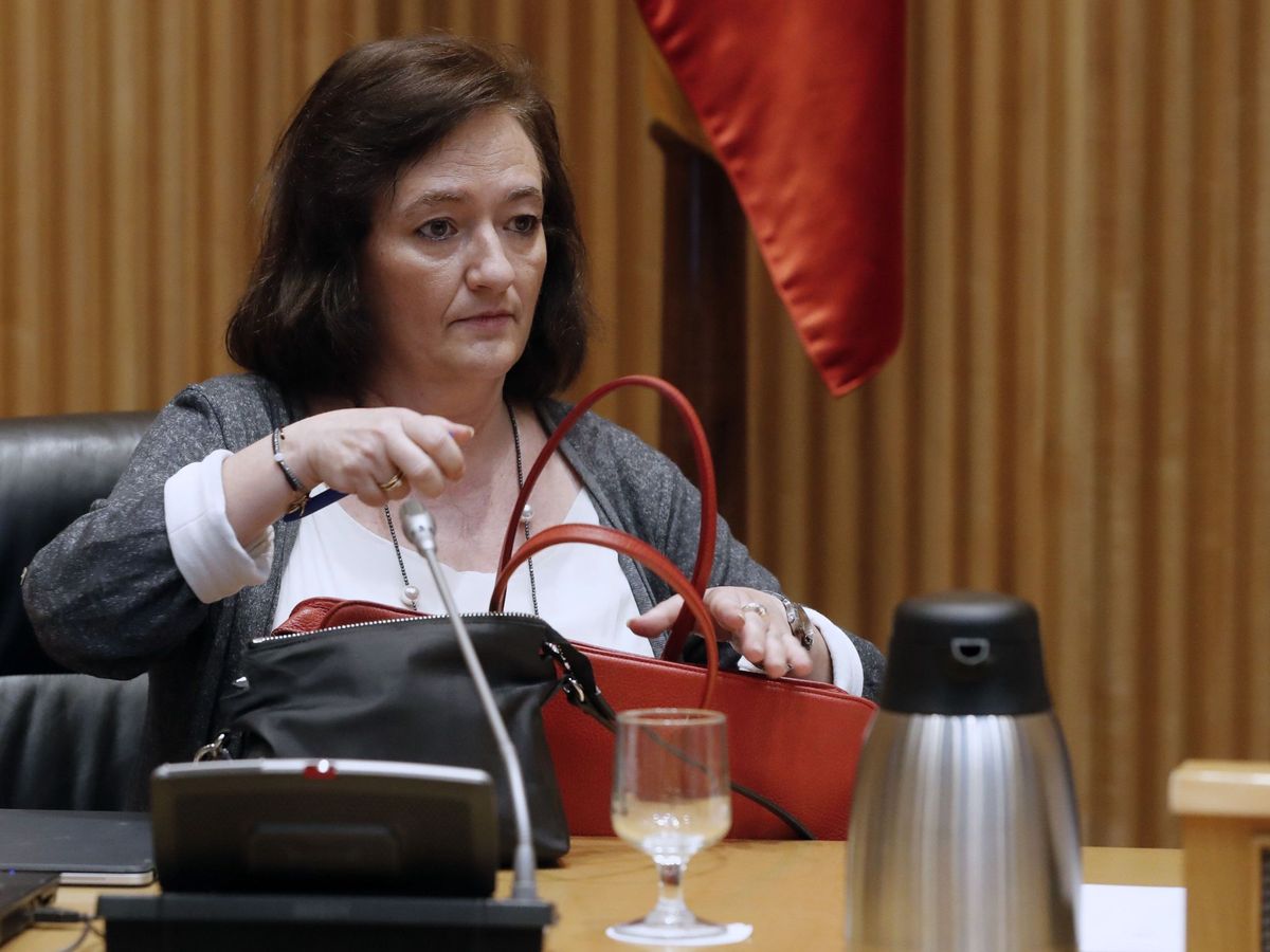 Foto: La presidenta de la Autoridad Independiente de Responsabilidad Fiscal (AIReF), Cristina Herrero