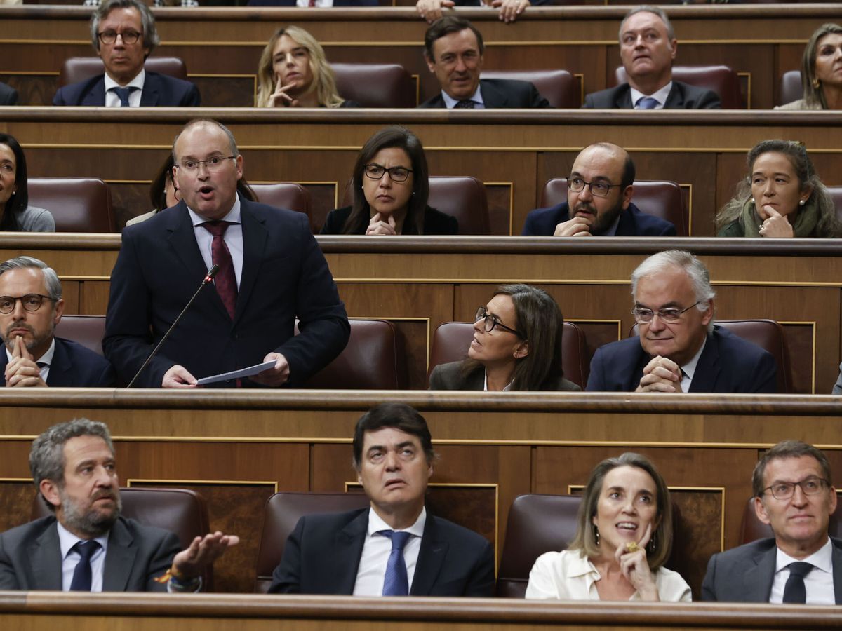 Foto: El nuevo portavoz del PP en el Congreso, Miguel Tellado. (EFE/Javier Lizón)