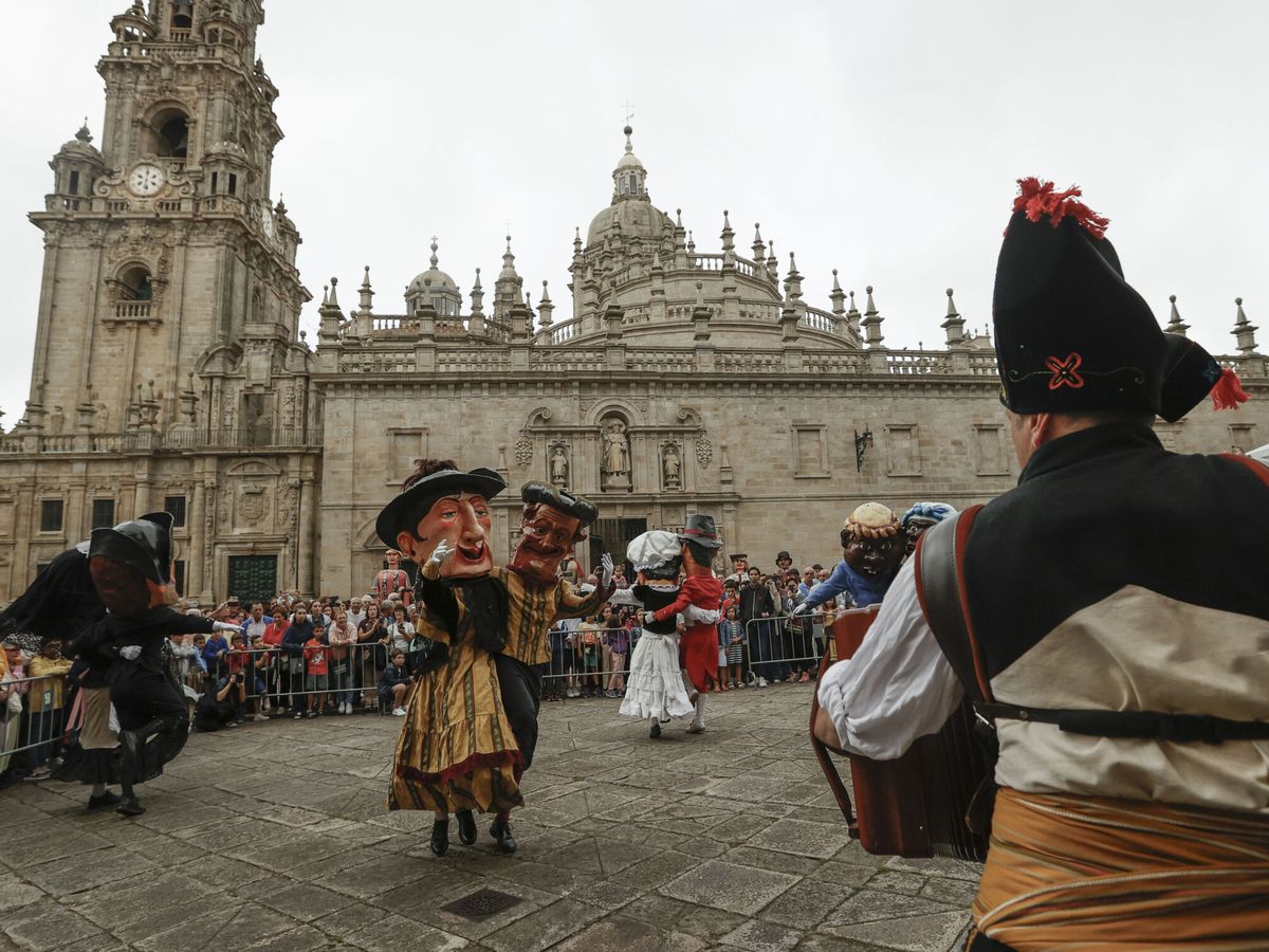Foto: Celebración de las fiestas del Apóstol y del Día de Galicia. (EFE/Lavandeira jr)