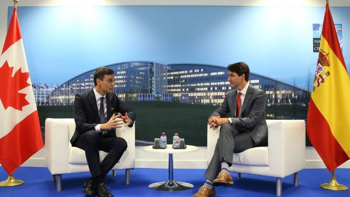 Sánchez llega a Canadá para escenificar con Trudeau su "agenda progresista"