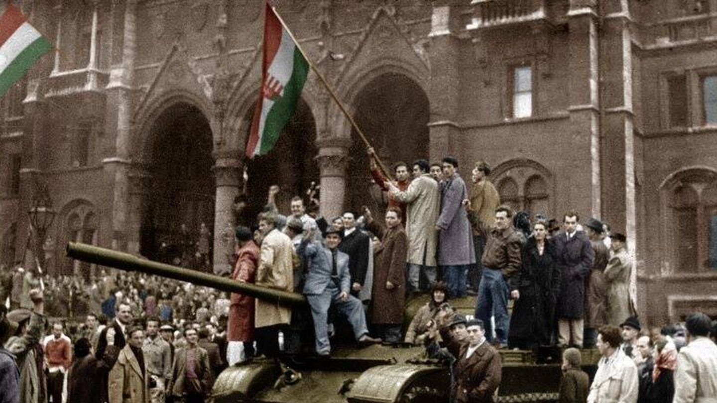 Hungría en 1956.