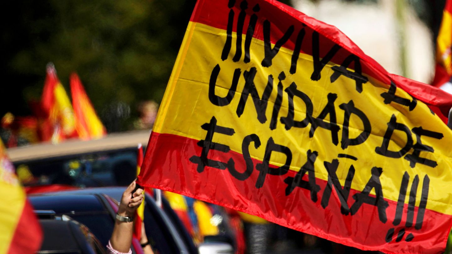 Protesta de Vox en Madrid. (Reuters)