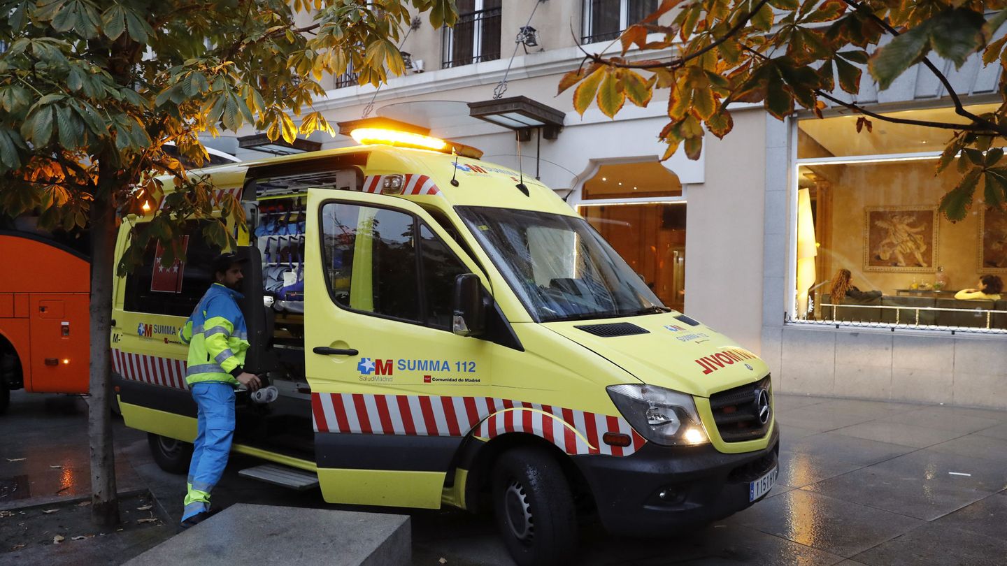 Una ambulancia del Summa 112. (EFE)