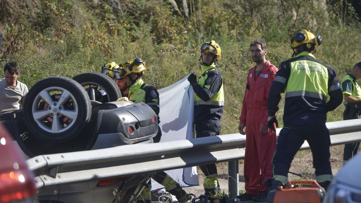 Dos personas mueren en Asturias tras un choque frontal provocado por un conductor kamikaze