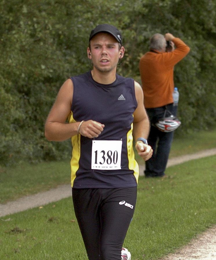 Foto: Andreas Lubitz participó en septiembre de 2009 en una media maratón en Hamburgo. (Reuters)