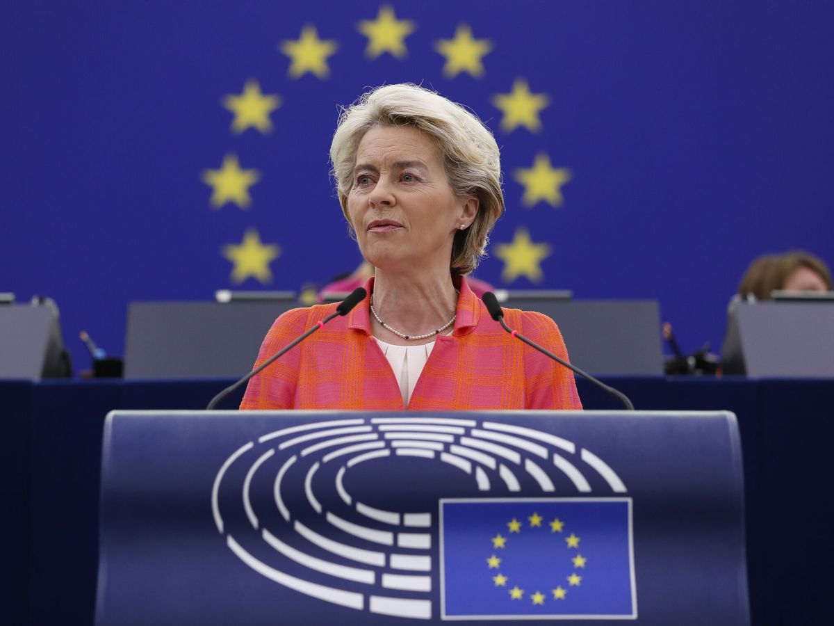 Foto: Ursula von der Leyen, presidenta de la Comisión Europea (EFE/Julien Warnand)