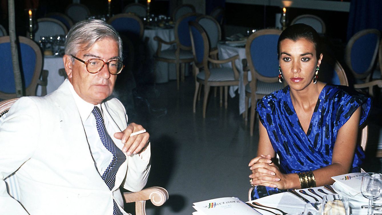 Carmen Posadas junto a Mariano Rubio en una imagen de archivo (Gtres)