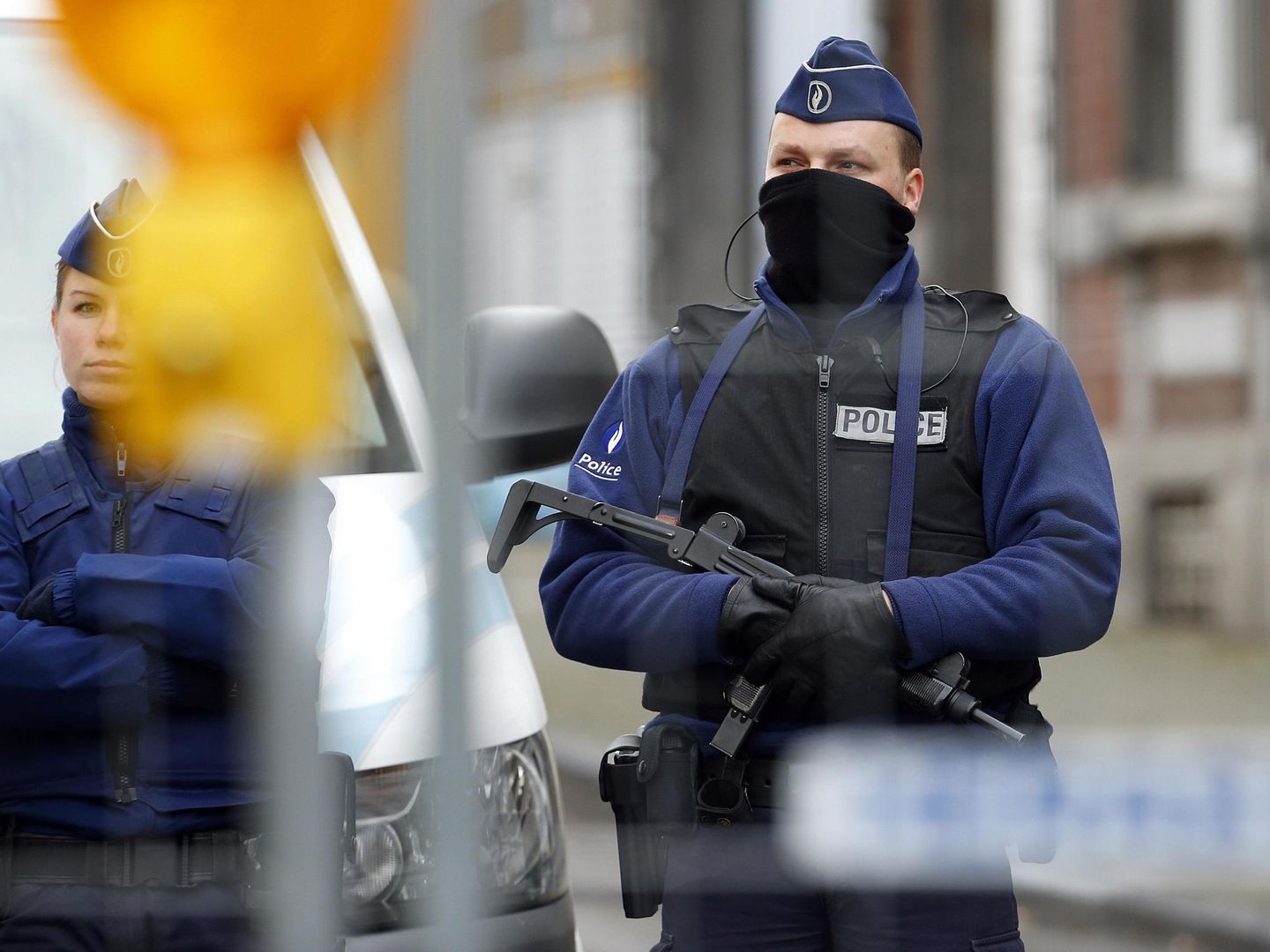 Operación antiterrorista de la policía en Verviers, en enero de 2015 (Reuters)