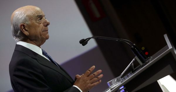 Foto: El ya expresidente de BBVA Francisco González, en una imagen del pasado mayo. (EFE)