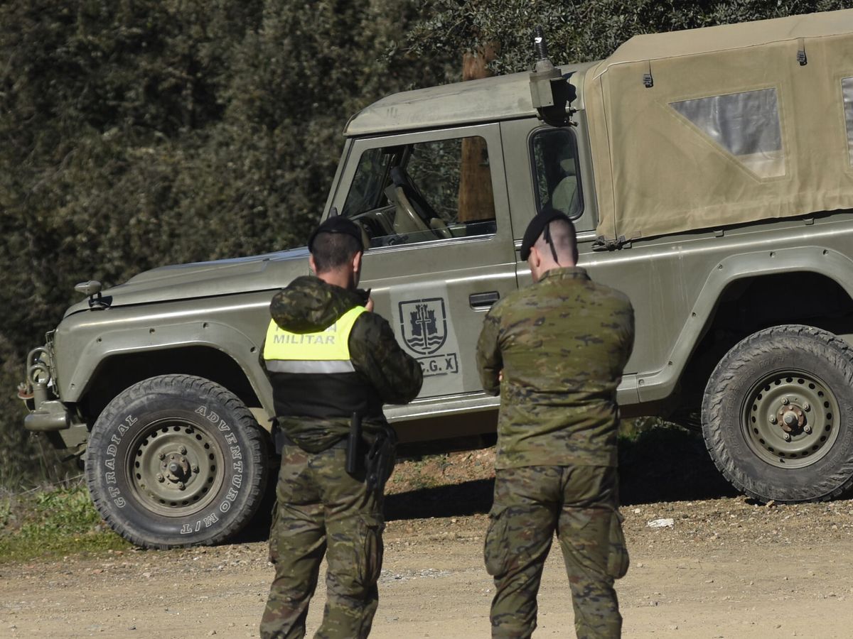 Foto: Militares en la base de Cerro Muriano de Córdoba. (Europa Press/Rafael Madero)