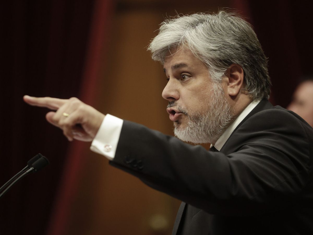 Foto: El portavoz parlamentario de JxCAT, Albert Batet. (EFE/Quique García)