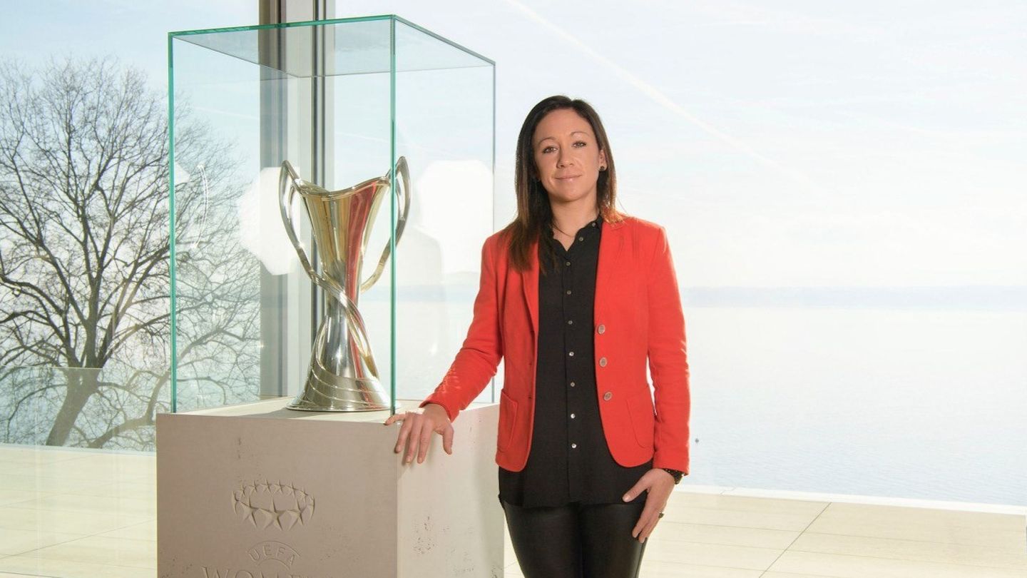 Nadine Kessler, responsable del fútbol femenino en la UEFA. (Efe)