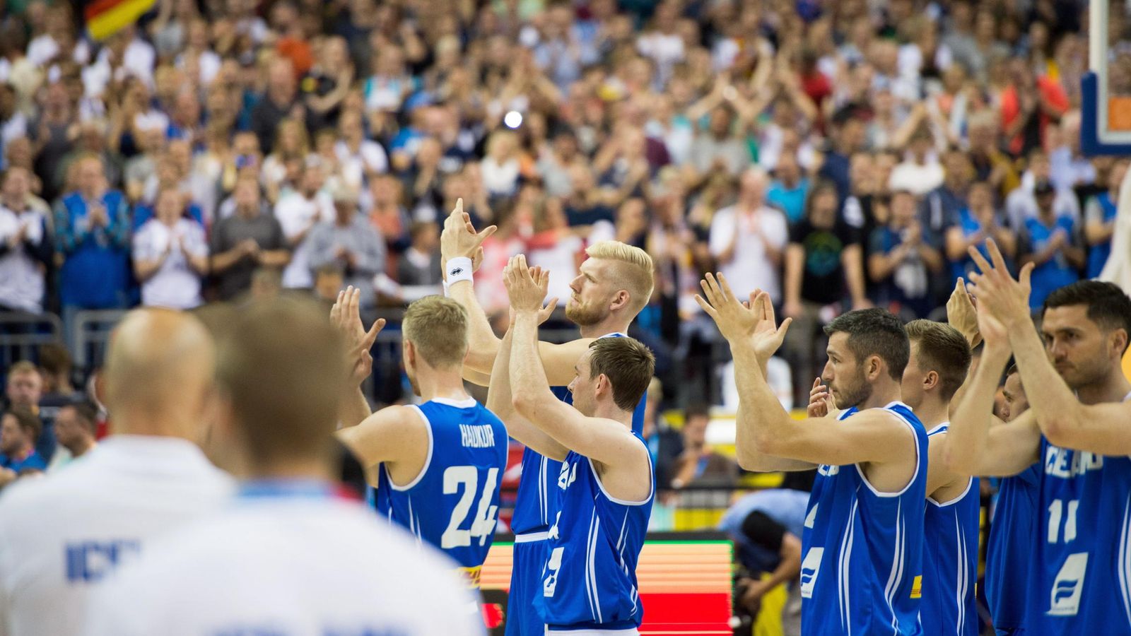 Foto: Islandia ha perdido los tres primeros partidos del EuroBasket (Efe)