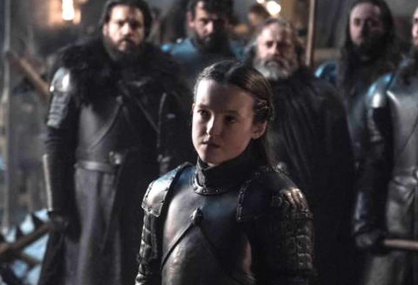Lyanna Mormont en 'Juego de Tronos'. (HBO)