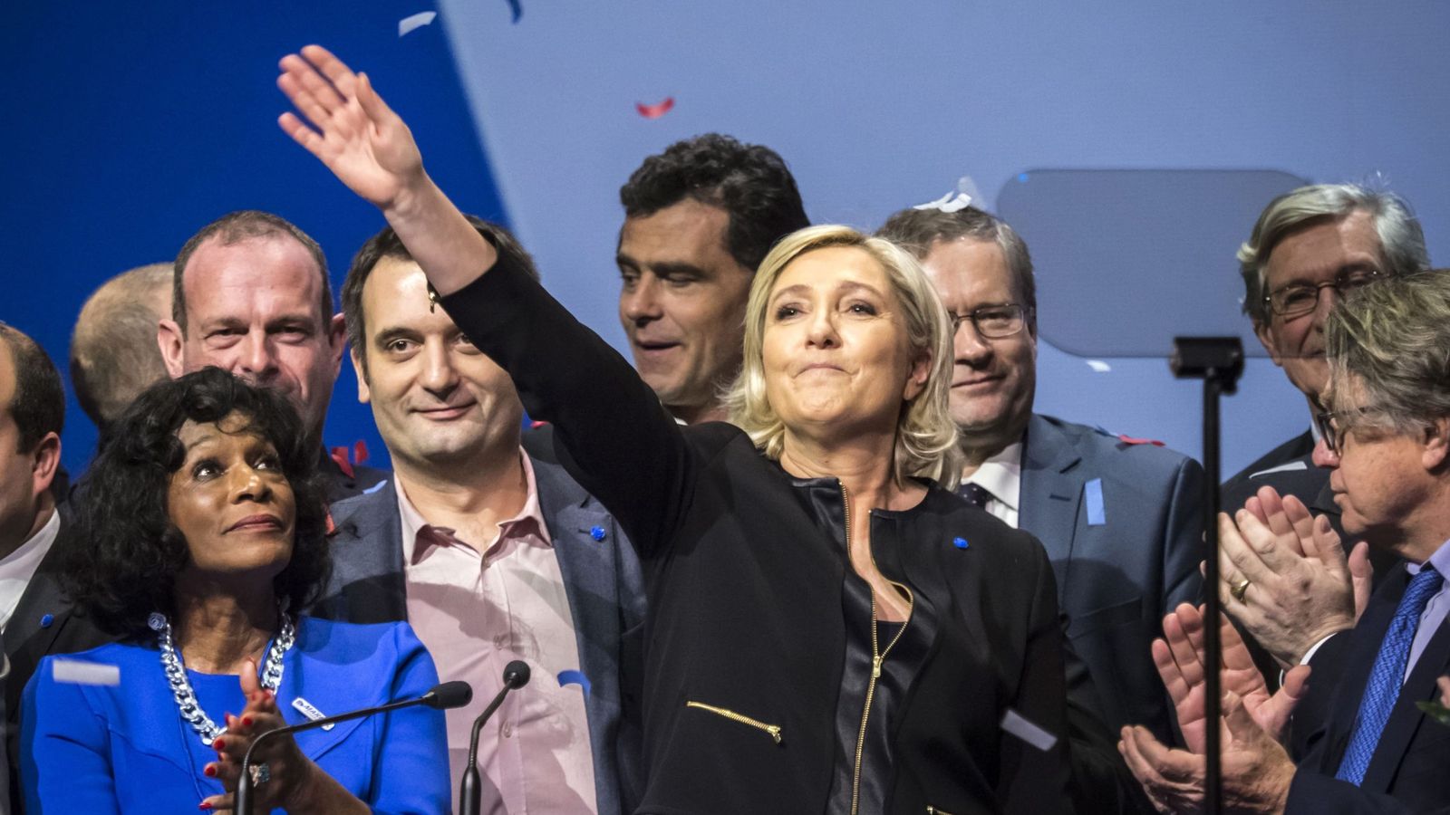 Foto: La líder del partido ultraderechista Frente Nacional (FN), Marine Le Pen. (EFE)