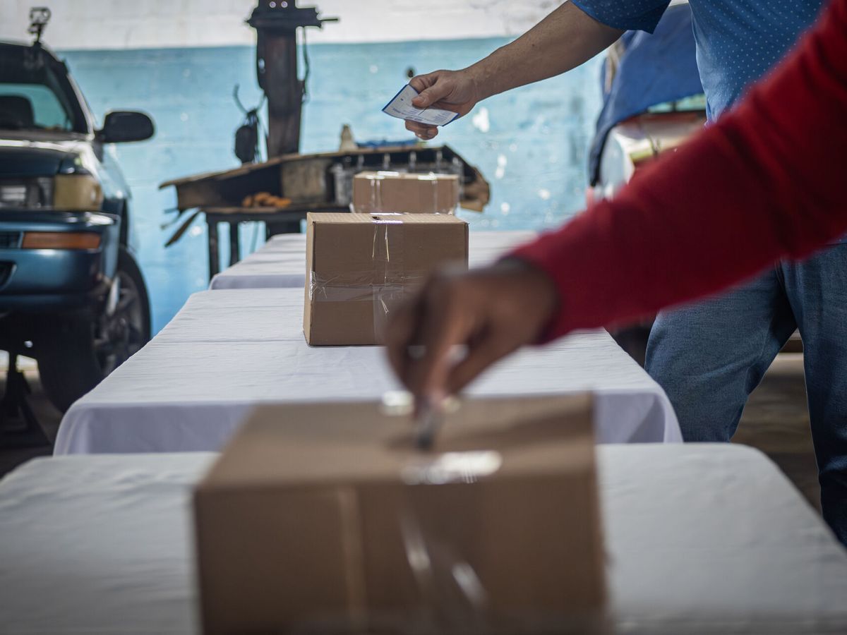 Foto: Urnas electorales en Venezuela en una imagen de archivo. (EFE/Henry Chirinos)