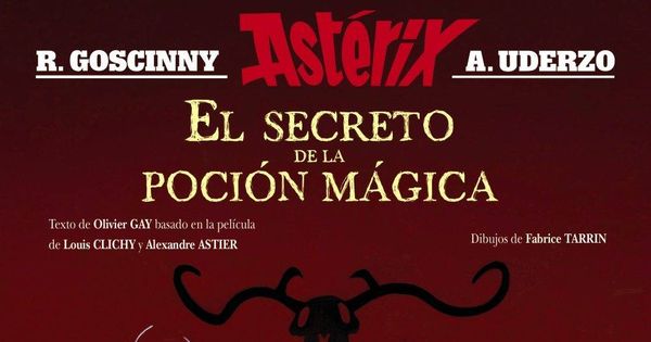 Foto: Extracto de la portada de 'Astérix y el secreto de la poción mágica' (Anaya)