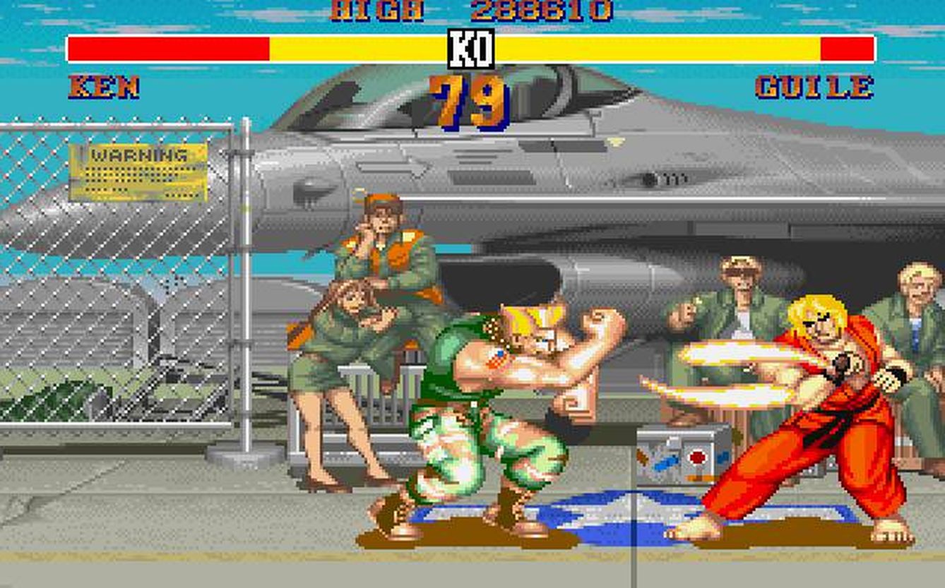 El mítico 'Street Fighter II'.
