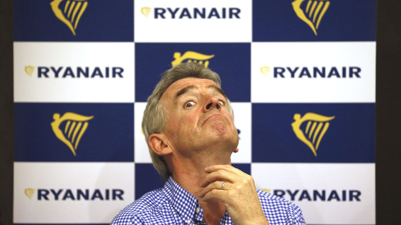 Foto: El presidente y consejero delegado de Ryanair, Michael O'Leary