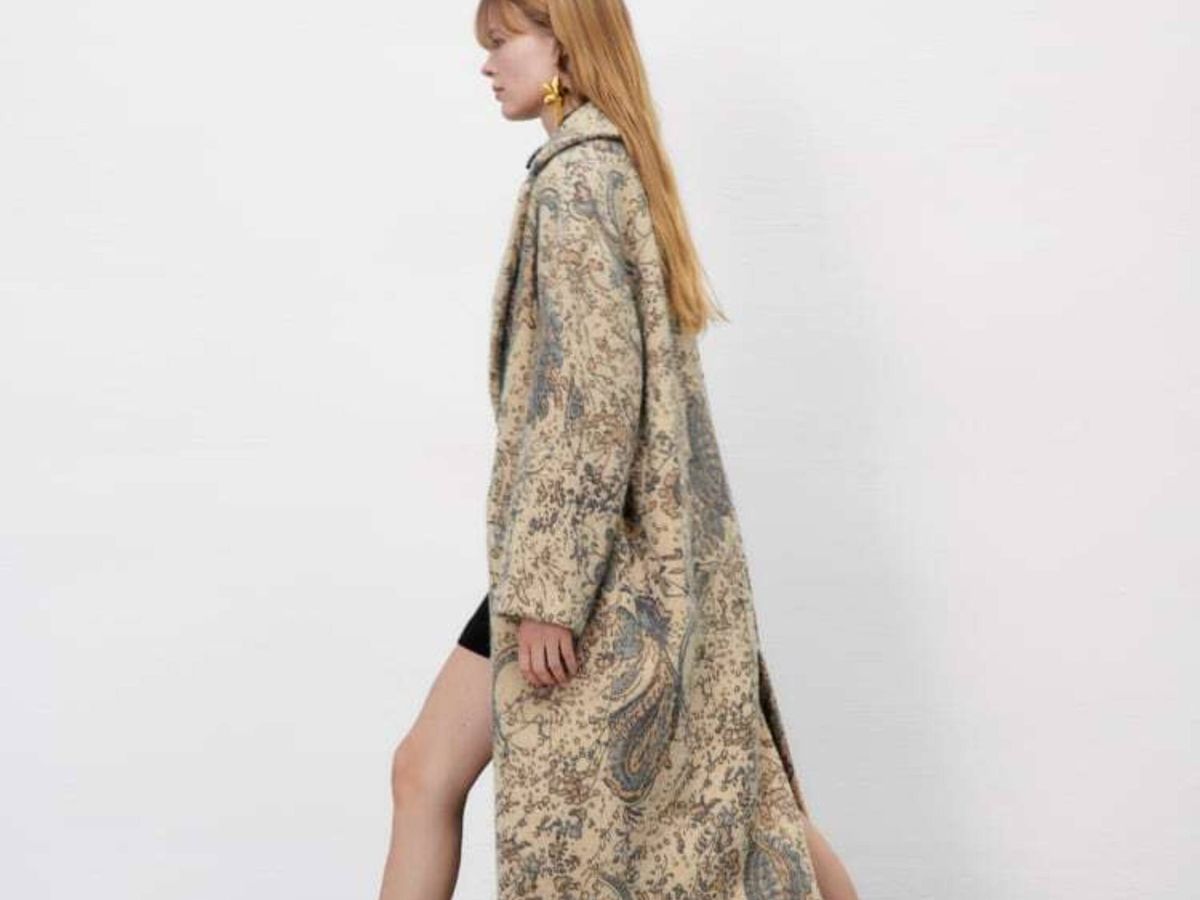 Foto: El exclusivo abrigo de la nueva colección de Zara. (Cortesía)
