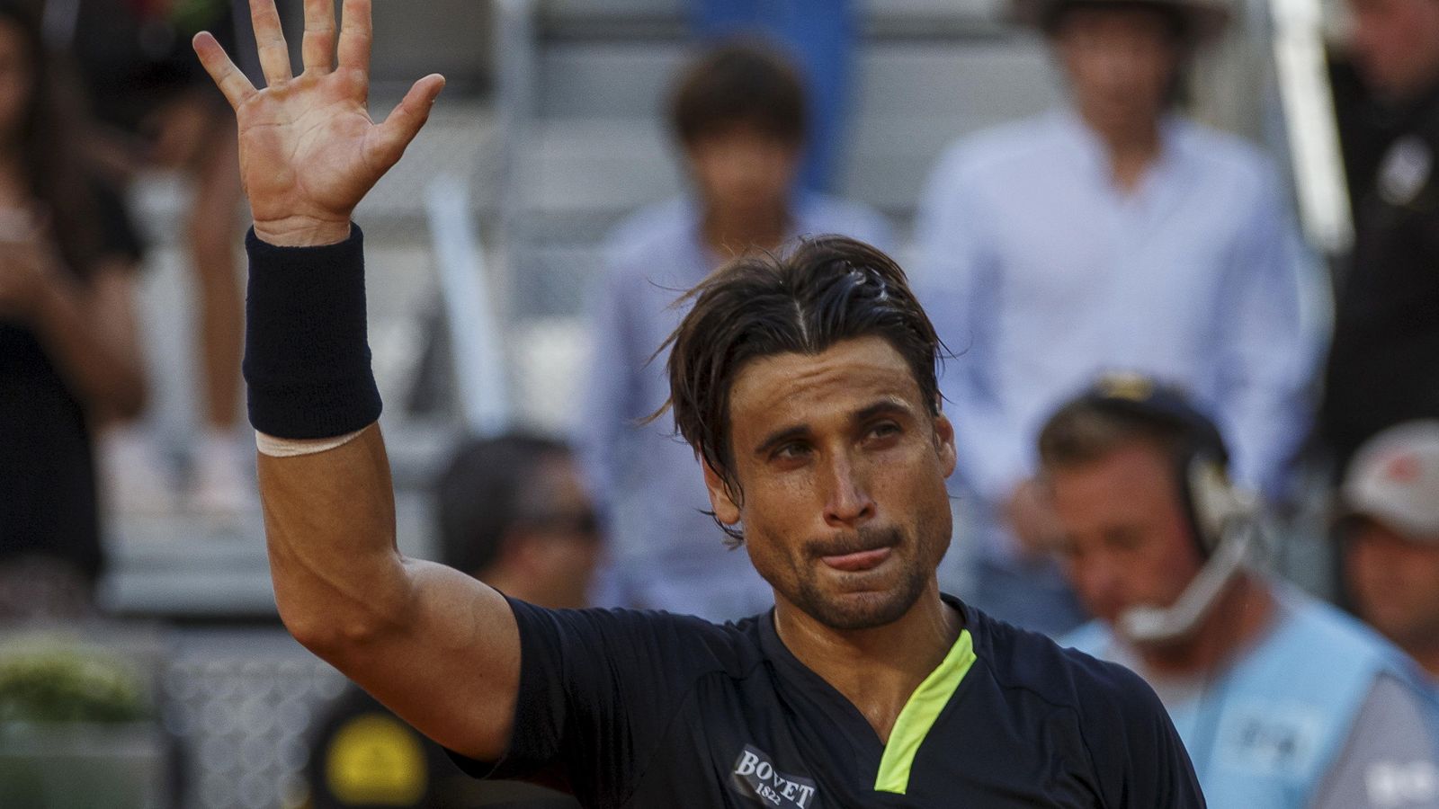 Foto: Ferrer se despide de Madrid en cuartos de final (Reuters). 