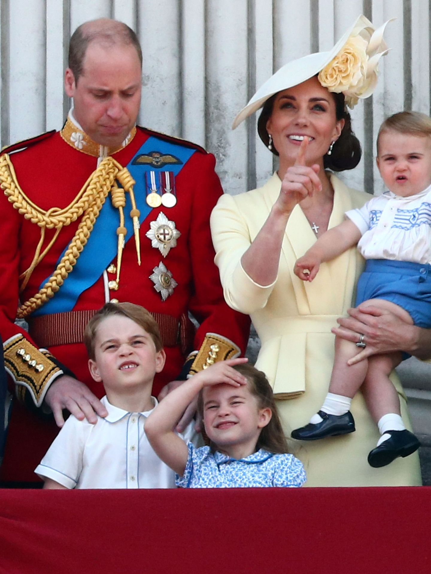 Los duques de Cambridge junto a sus hijos en una imagen de archivo. (Reuters)